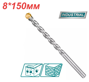 Сверло по бетону Total TAC260815, 8*150мм