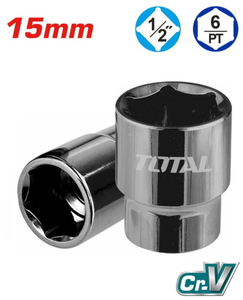 Головка Total THTST12151 Industrial, 1/2“, 15мм