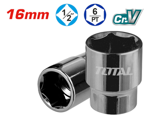 Головка Total THTST12161 Industrial, 1/2“, 16мм