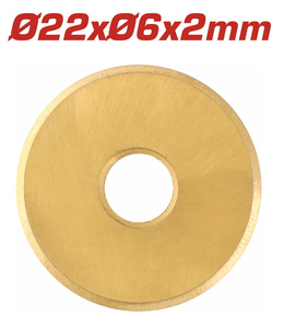 Ролик для плиткopeзa Total THT576002B, 22*6*2мм