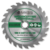 Диск пильный MKSS Woodcutter Prof 190*30/20*24T, дерево