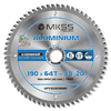 Диск пильный MKSS Aluminium, 190*30/20*64T, алюминий
