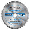 Диск пильный MKSS Aluminium, 210*30*80T, алюминий