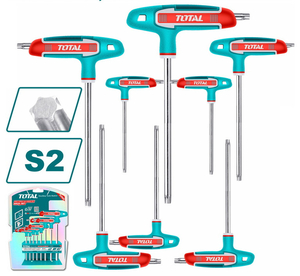 Набор ключей Torx Total THHW8083 Industrial, «Т», T10-50, 8шт