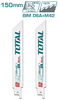 Пилка сабельная по металлу Total TAC52922EF, 150мм, 18TPi, BIM, 2шт