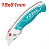 Нож Total THT5126128 Industrial, трапецивидное лезвие