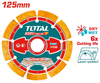 Диск алмазный Total TAC2171251 Industrial, 125*22.2мм, сегмент