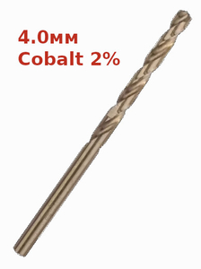 Сверло по металлу Стронг СTC-03300040, 4.0мм, HSS-Co