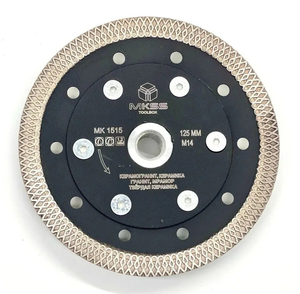 Диск алмазный MKSS MK151500125, 125*1.3*10, M14, сетка