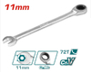 Ключ гаечный Total TCSPAR111 Industrial, 11мм, трещоточный