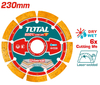 Диск алмазный Total TAC2172301 Industrial, 230*22.2мм, сегмент